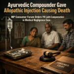 Ayurvedic Compounder Gave Allopathic Injection Causing Death: MP Consumer Forum Orders ₹11 Lakh Compensation