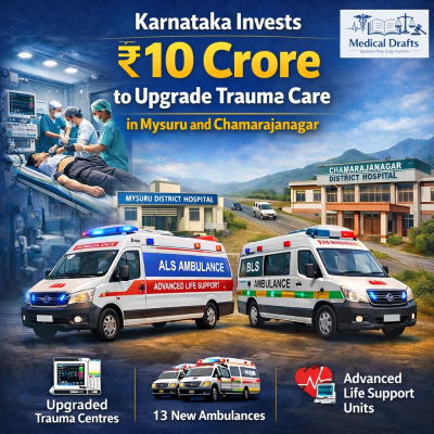 Big Boost to Emergency Healthcare: Karnataka Approves ₹10 Crore for Trauma Centres