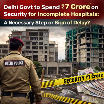 Delhi Govt to Spend ₹7 Crore on Security for Incomplete Hospitals: A Necessary Step or Sign of Delay?