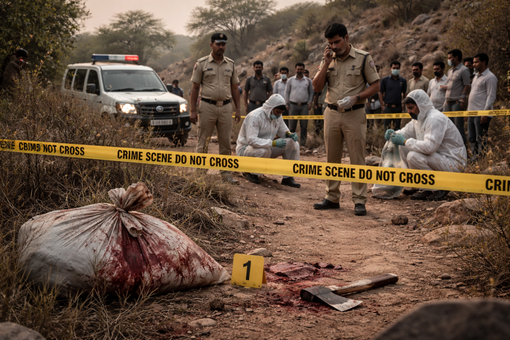 From Axe to Autopsy: Nagaur Carpenter’s Skill Solves Brutal Killing of Elderly Neighbour