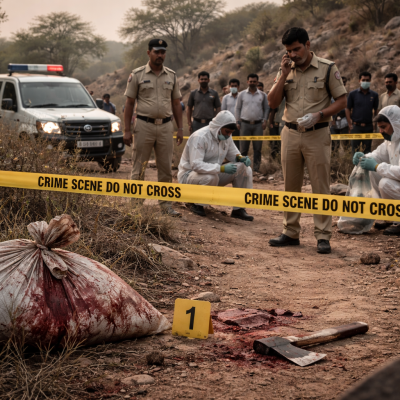 From Axe to Autopsy: Nagaur Carpenter’s Skill Solves Brutal Killing of Elderly Neighbour