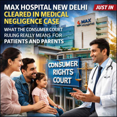 Max Hospital New Delhi Cleared in Medical Negligence Case: What the Consumer Court Ruling Really Means for Patients and Parents