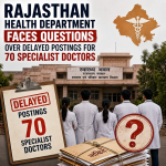 Rajasthan Health Department Faces Questions Over Delayed Postings for 70 Specialist Doctors