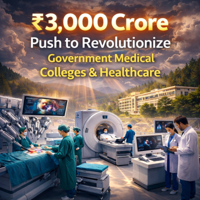 Himachal Pradesh’s Bold Leap: ₹3,000 Crore Push to Revolutionize Government Medical Colleges and Healthcare
