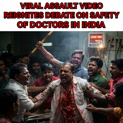 Viral Assault Video Reignites Debate on the Safety of Doctors in India