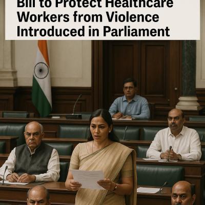 Bill to Protect healthcare Workers From Violence Introduced in Parliament