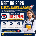 NEET UG 2026 Re Exam Date Officially Announced