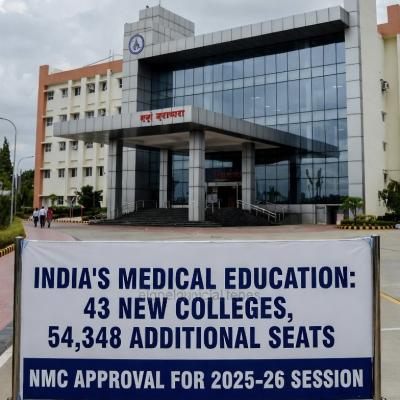 India’s Medical Education Revolution: 43 New Colleges and Thousands of Seats Added for 2025-26