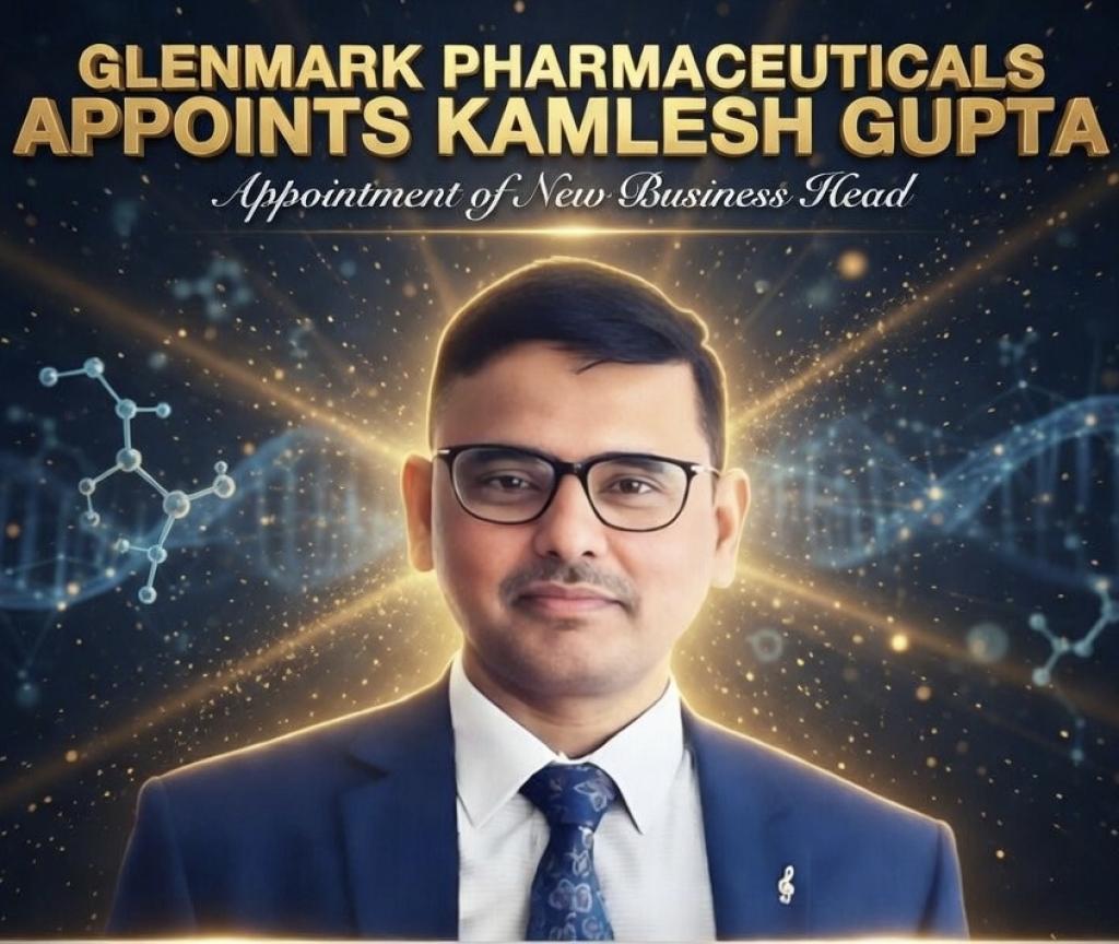 Leadership Shake Up in India’s Pharma Sector: Kamlesh Gupta Joins Glenmark as Business Head