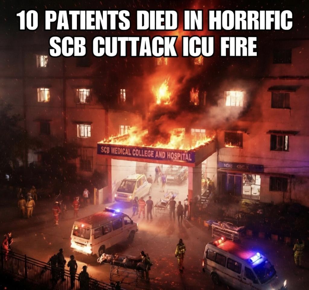 “They Burned Alive While Fighting for Breath”: 10 Souls Lost Forever in Cuttack’s Preventable Hospital Nightmare