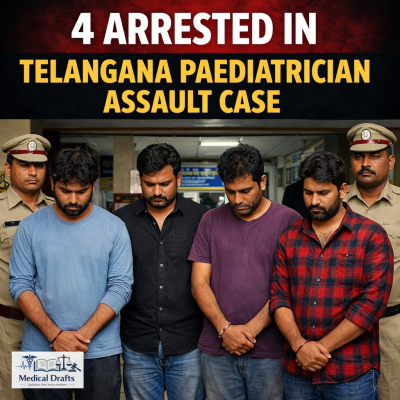 Telangana Doctor Assault: 4 Arrested After Paediatrician Attacked Over Billing Dispute