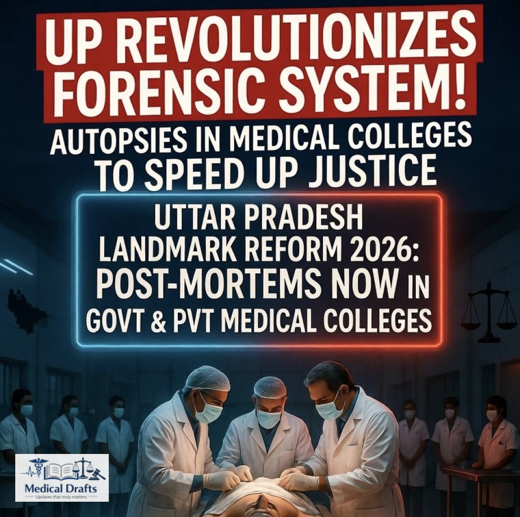 Uttar Pradesh’s Landmark Reform: Post Mortems Now Allowed in Government and Private Medical Colleges